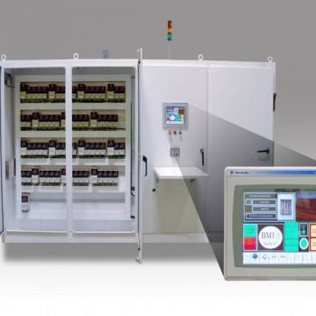 Electrical Control Panel with HMI Menu